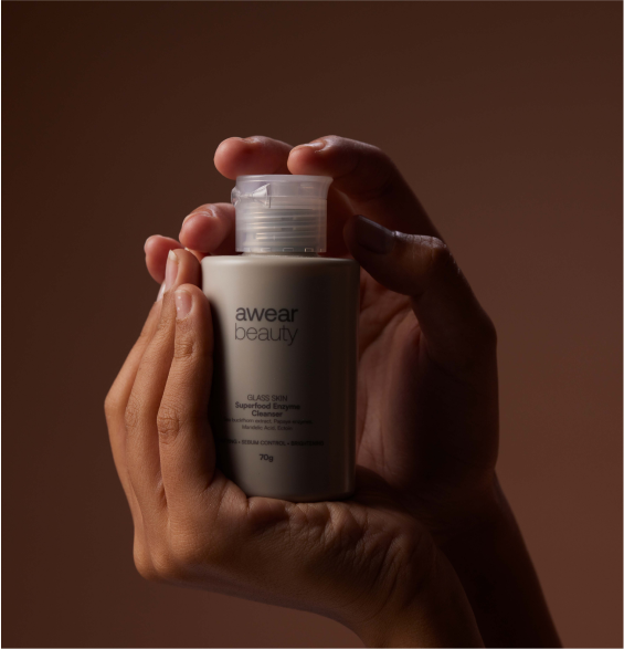 Awear's Superfood enzyme cleanser