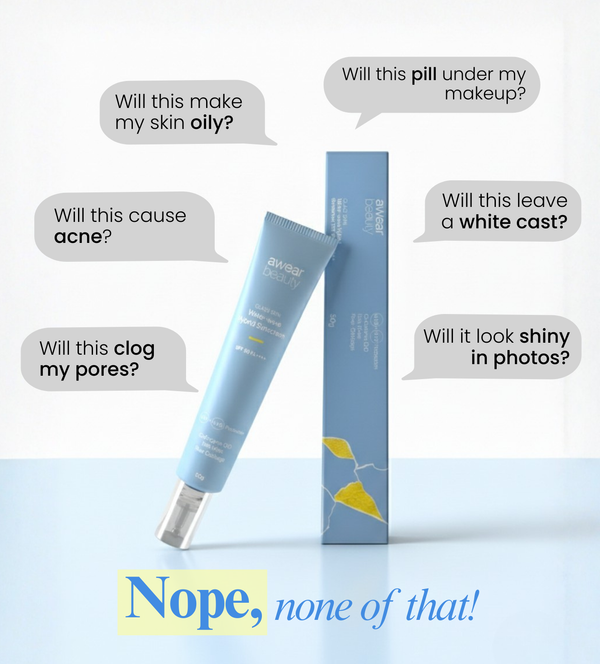 Water-Wave Hybrid Sunscreen