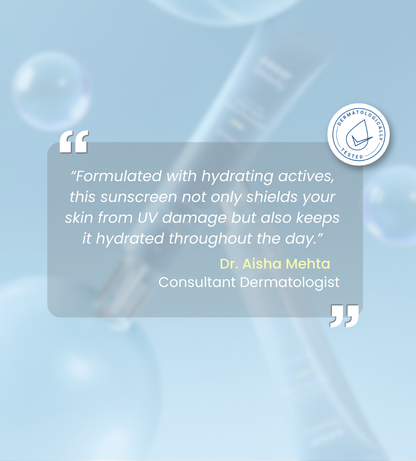 Water-Wave Hybrid Sunscreen